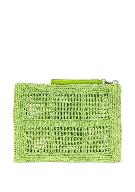 Green Ella clutch bag Tory burch - donna TORY BURCH | 155038300